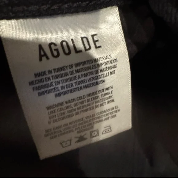 Agolde Mila Shorts in Slow Burn Size 26 Jean Shorts